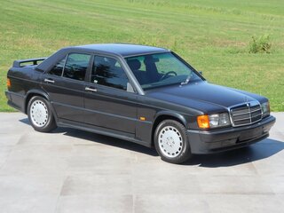 1986 Mercedes-Benz 190 (W201), чёрный, 11610000 рублей, вид 1