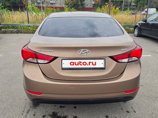 2015 Hyundai Elantra V (MD) Рестайлинг, коричневый, 855000 рублей, вид 4