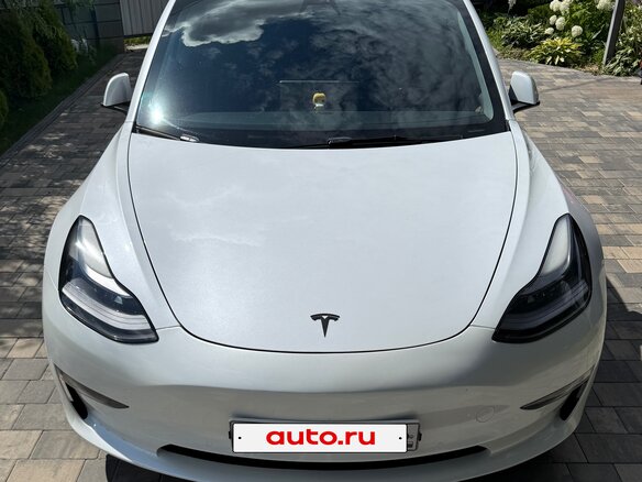 2021 Tesla Model 3 Long Range I, белый, 3900000 рублей - вид 1