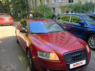 2006 Audi A6 III (C6), красный, 670000 рублей, вид 3