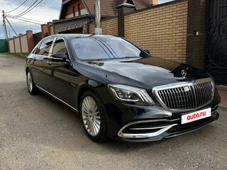 2020 Mercedes-Benz Maybach S-Класс 450 I (X222) Рестайлинг, чёрный, 9490000 рублей, вид 3