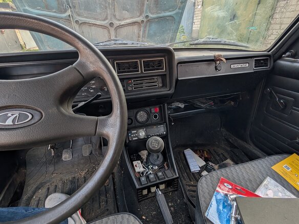 2004 Lada (ВАЗ) 2107, синий, 150000 рублей - вид 6