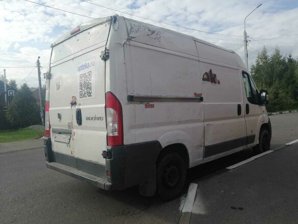 2012 Fiat Professional Ducato, белый, 550000 рублей - вид 3