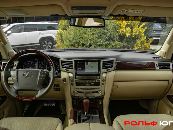 2013 Lexus LX 570 III Рестайлинг, чёрный, 3808000 рублей - вид 9