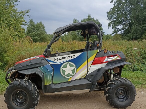 2015 CFMoto CF800-Z8, красный, 650000 рублей - вид 5