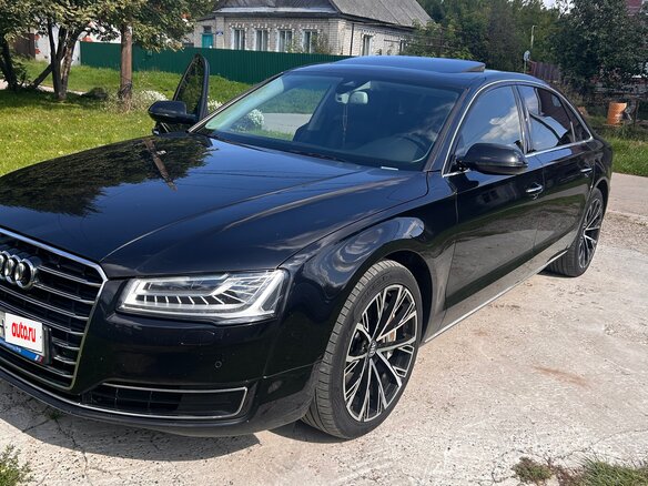 2014 Audi A8 Long III (D4) Рестайлинг, чёрный, 2070000 рублей