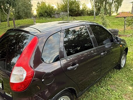 2013 Lada (ВАЗ) Kalina II, коричневый, 290000 рублей, вид 4