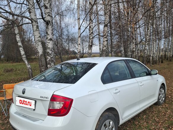 2016 Skoda Rapid I, белый, 720000 рублей - вид 7