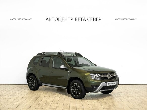 2017 Renault Duster I Рестайлинг, зелёный, 1478000 рублей - вид 1