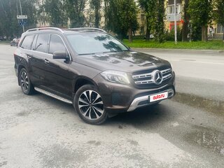 2016 Mercedes-Benz GLS 350 d I (X166), коричневый, 4200000 рублей, вид 2