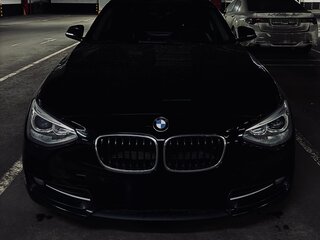 2012 BMW 1 серии 118i II (F20/F21), чёрный, 1265000 рублей, вид 1