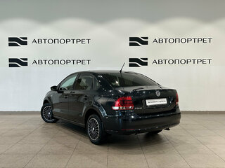 2016 Volkswagen Polo V Рестайлинг, чёрный, 899000 рублей, вид 3