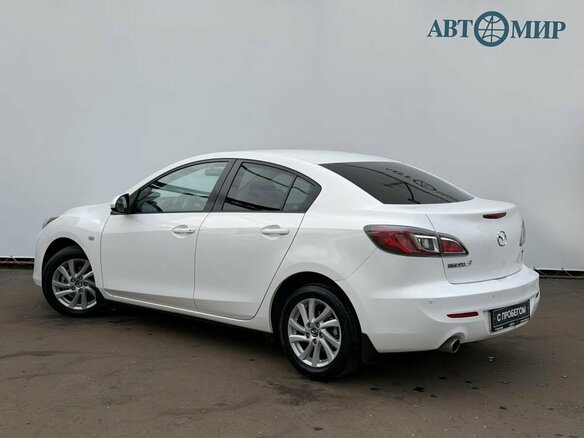 2013 Mazda 3 II (BL) Рестайлинг, белый, 829000 рублей - вид 6