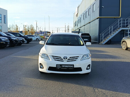 2010 Toyota Corolla X (E140, E150) Рестайлинг, белый, 939000 рублей, вид 2
