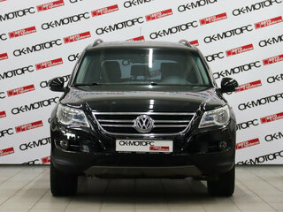 2010 Volkswagen Tiguan I, чёрный, 1015170 рублей, вид 3