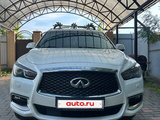 2017 Infiniti QX60 I Рестайлинг, белый, 2750000 рублей, вид 1