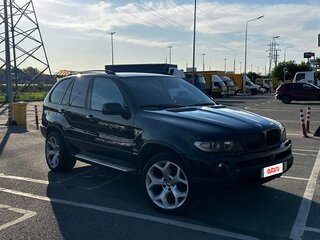 2004 BMW X5 3.0d I (E53) Рестайлинг, чёрный, 600000 рублей, вид 2