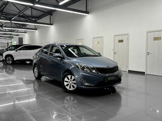 2012 Kia Rio 4-speed III, голубой, 1040000 рублей, вид 5