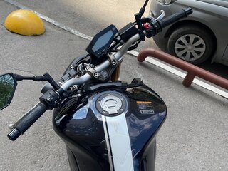 2015 Yamaha MT-09 (FZ-09), фиолетовый, 740000 рублей, вид 1