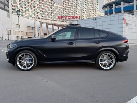 2019 BMW X6 M50d III (G06), чёрный, 9300000 рублей, вид 4