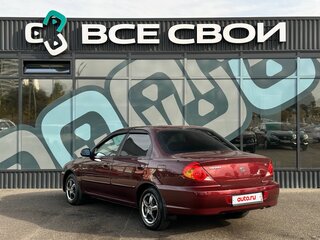 2006 Kia Spectra I Рестайлинг 2, красный, 470000 рублей, вид 3