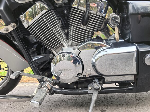 2004 Honda Shadow 750, серый, 473000 рублей - вид 14