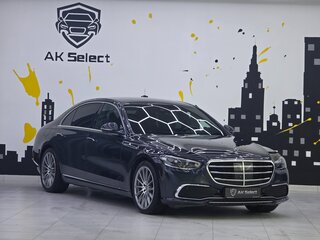 2021 Mercedes-Benz S-Класс 350 d Long 4MATIC VII (W223), синий, 7748000 рублей, вид 3