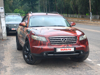 2007 Infiniti FX35 I (S50) Рестайлинг, оранжевый, 1100000 рублей, вид 2