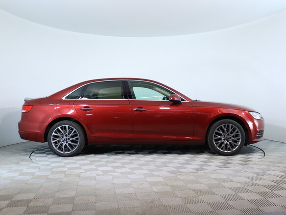2016 Audi A4 V (B9), красный - вид 3