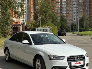 2013 Audi A4 IV (B8) Рестайлинг, белый, 1500000 рублей, вид 1