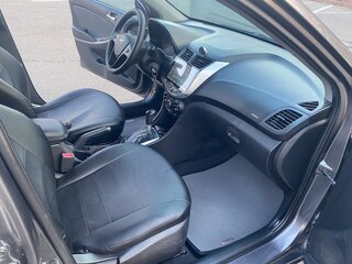 2014 Hyundai Solaris I, серый, 879000 рублей, вид 5