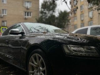2009 Audi A5 I (8T), чёрный, 1200000 рублей, вид 4