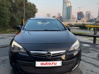 2012 Opel Astra GTC J Рестайлинг, чёрный, 990000 рублей, вид 5
