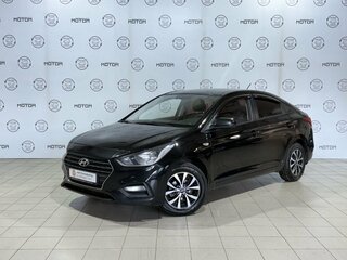 2018 Hyundai Solaris II, чёрный, 1160000 рублей, вид 3