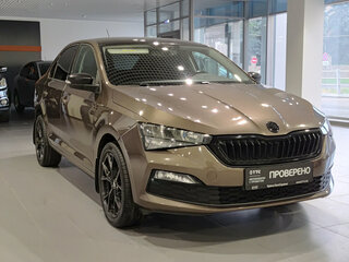 2021 Skoda Rapid II, коричневый, 1545000 рублей, вид 3