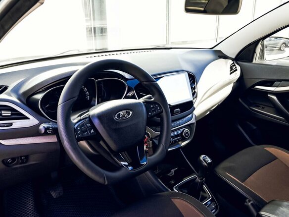 2017 Lada (ВАЗ) Vesta I, серый - вид 14