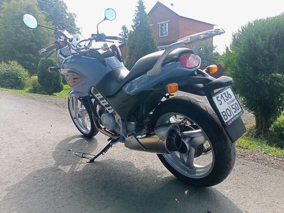 2003 BMW F 650 CS, голубой, 300000 рублей - вид 1