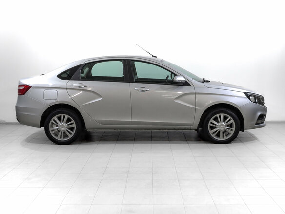 2019 Lada (ВАЗ) Vesta I, серебристый, 900000 рублей - вид 3