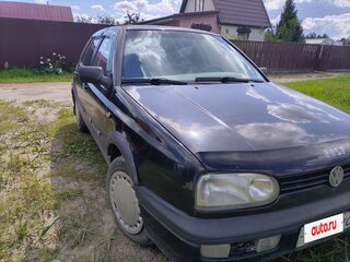 1997 Volkswagen Golf III, чёрный, 195000 рублей, вид 2