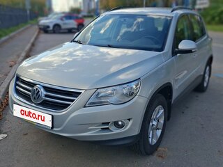 2011 Volkswagen Tiguan I, серебристый, 970000 рублей, вид 1
