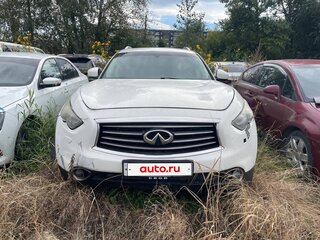 2014 Infiniti QX70, белый, 1400000 рублей, вид 2