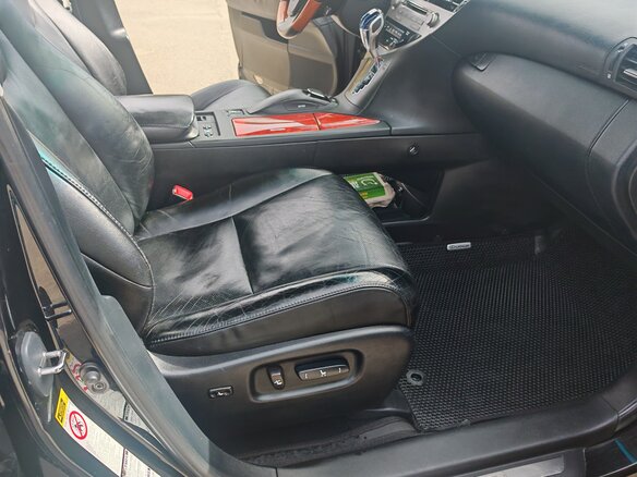 2009 Lexus RX 350 III, чёрный - вид 11