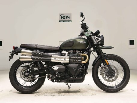 2025 Triumph Scrambler, зелёный, 1280000 рублей, вид 3