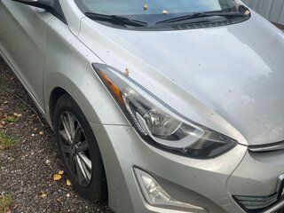 2014 Hyundai Elantra V (MD) Рестайлинг, серебристый, 1050000 рублей, вид 2