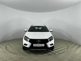 2019 Lada (ВАЗ) Vesta SW Cross I, белый, 839000 рублей, вид 2