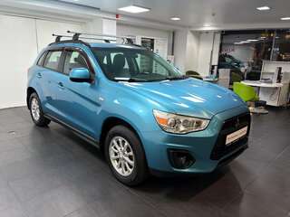 2013 Mitsubishi ASX I Рестайлинг, голубой, 998000 рублей, вид 3