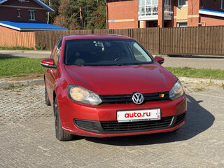 2010 Volkswagen Golf VI, красный, 660000 рублей, вид 3