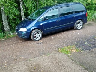 2003 Volkswagen Sharan I Рестайлинг, синий, 370000 рублей, вид 1