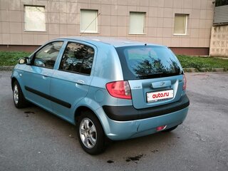 2008 Hyundai Getz I Рестайлинг, голубой, 330000 рублей, вид 5