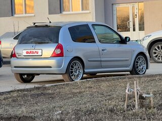 2003 Renault Clio RS II Рестайлинг, серебристый, 888000 рублей, вид 4